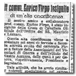 Il Comm.Enrico Firpo insignito di un'alta onorificenza - Il Giornale di Genova, 17 Febbraio 1933