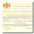 Diploma di Commendatore dell'Ordine Equestre del Santo Sepolcro di Gerusalemme, Roma 19 febbraio 1990